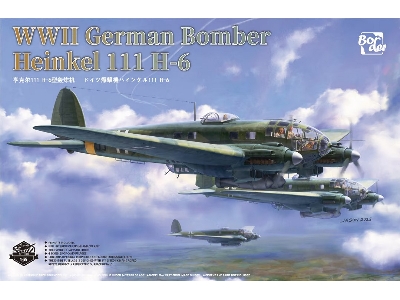 German Wwii Bomber Heinkel He-111 H-6 - image 1