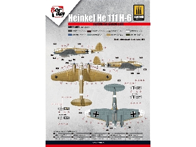 German Wwii Bomber Heinkel He-111 H-6 - image 12