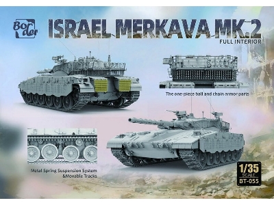 Israel Merkava Mk.2 With Full Interior & Workable Tracks - image 2
