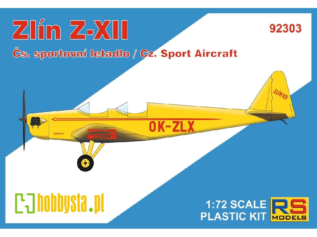 Zlín Z-xii Czechoslovakian Sport Aircraft - image 1