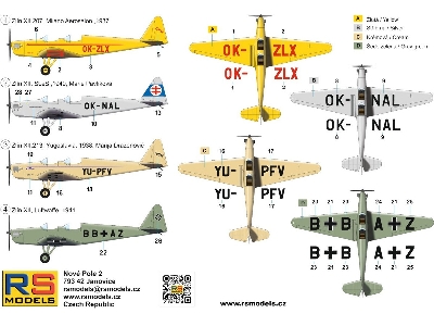 Zlín Z-xii Czechoslovakian Sport Aircraft - image 2