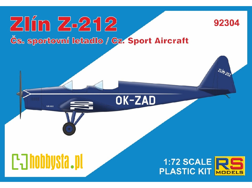 Zlín Z-212 Czechoslovakian Sport Aircraft - image 1