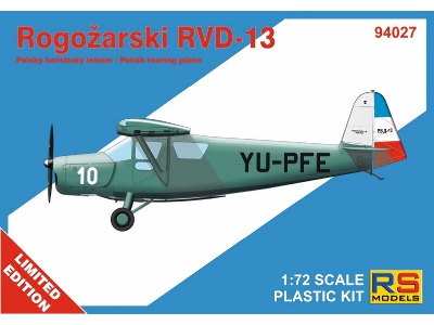 Rogozarski Rvd-13 - Polish Touring Plane - image 1