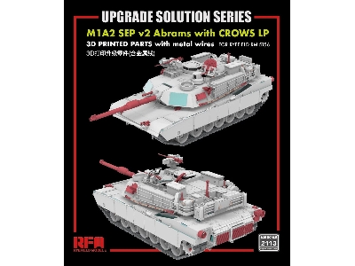M1a2 Sep V2 Abrams With Crows Lp - Upgrade Solution Series (For Rfm 5156 Kit) - image 1