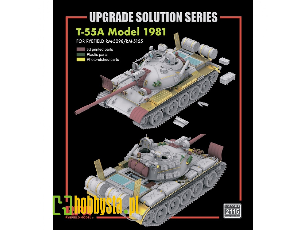 T-55 A Model 1981 - Upgrade Solution Series (For Rfm 5098 And 5155 Kits) - image 1