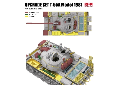 T-55 A Model 1981 - Upgrade Solution Series (For Rfm 5098 And 5155 Kits) - image 2