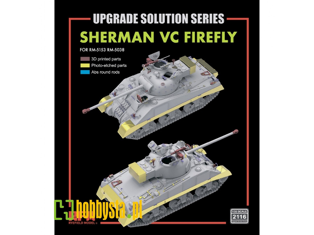 Sherman Vc Firefly - Upgrade Solution Series (For Rfm 5153 And 5038 Kits) - image 1