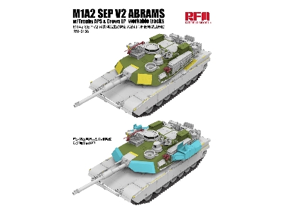 M1a2 Sep V2 Abrams With Trophy Aps & Crows Lp Workable Tracks - image 3