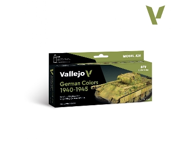71206 Afv Color Set German Colors 1940-1945 - image 1