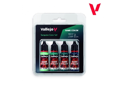 72390 Turquoise Color Set: - image 1