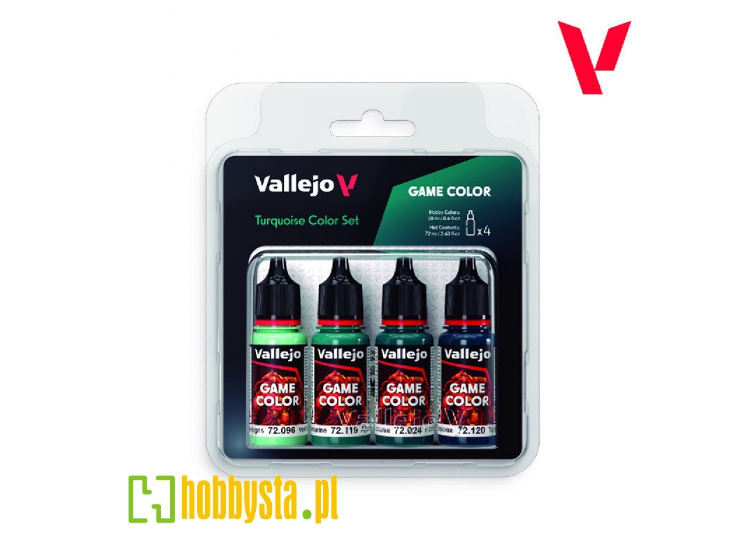 72390 Turquoise Color Set: - image 1