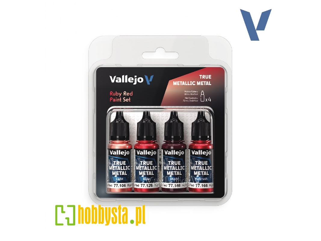 77254 True Metallic Metal Set - Ruby Red - image 1