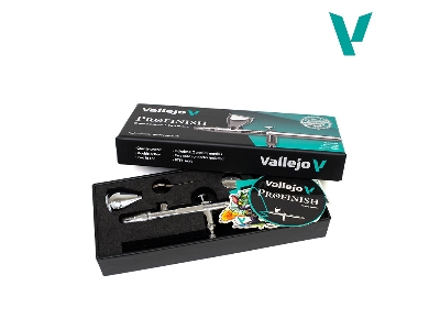 Aerograf Profinish By Vallejo Gravity System 2 In 1 - 0.2 / 0.3 - image 3