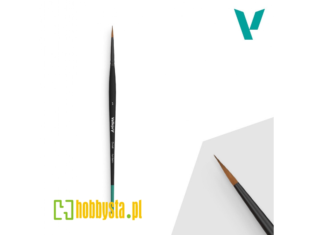 Brush - Detail - Round Synthetic No. 1 - image 1