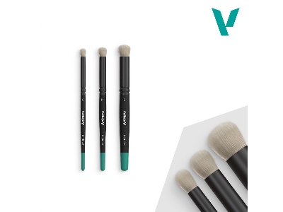 Brush - Drybrush - Natural Set (S, M, L) - image 1