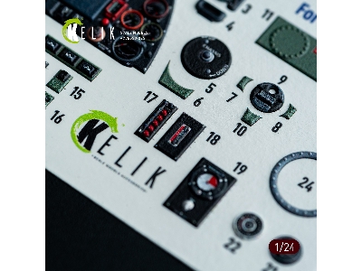 Supermarine Spitfire Mk Viii - Interior 3d-decals (For Airfix Kits) - image 9