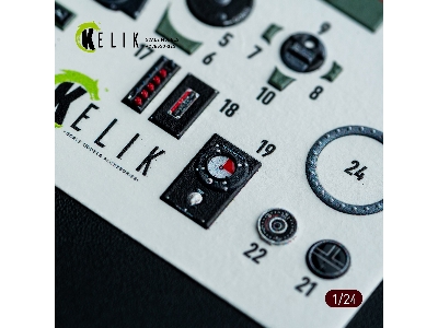 Supermarine Spitfire Mk Viii - Interior 3d-decals (For Airfix Kits) - image 10