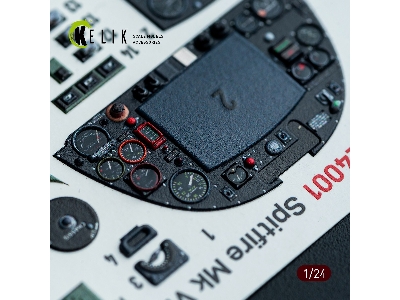 Supermarine Spitfire Mk Viii - Interior 3d-decals (For Airfix Kits) - image 12