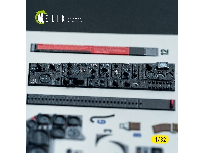 North American F-86 D Sabre - Interior 3d-decals (For Kitty Hawk & Zimi Models Kits) - image 3