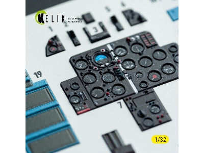 Mikoyan Mig-21 F-13 Export Version- Interior 3d Decals (For Trumpeter Kits) - image 10