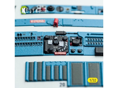 Mikoyan Mig-21 F-13 Export Version- Interior 3d Decals (For Trumpeter Kits) - image 14