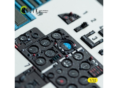 Mikoyan Mig-21 F-13 Export Version- Interior 3d Decals (For Trumpeter Kits) - image 15