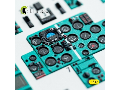 Mikoyan Mig-21 F-13 - Interior 3d Decals (For Trumpeter Kits) - image 6