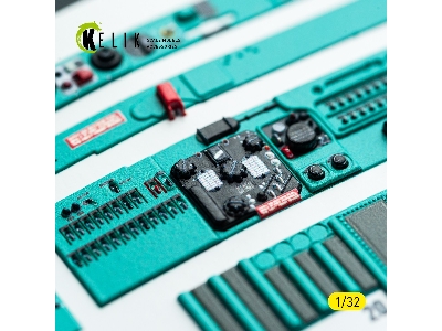 Mikoyan Mig-21 F-13 - Interior 3d Decals (For Trumpeter Kits) - image 8