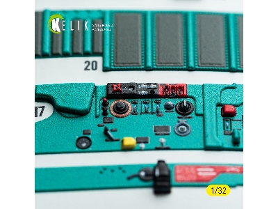 Mikoyan Mig-21 F-13 - Interior 3d Decals (For Trumpeter Kits) - image 9