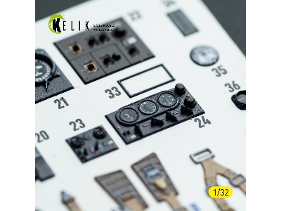 Messerschmitt Bf-110 D - Interior 3d Decals (For Dragon / Hobby 2000 Kits) - image 5