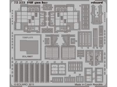 F6F gun bay 1/72 - Eduard - image 1