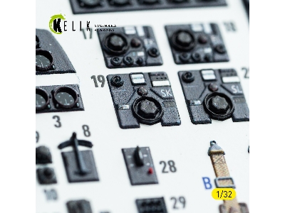 Messerschmitt Bf-110 D - Interior 3d Decals (For Dragon / Hobby 2000 Kits) - image 6
