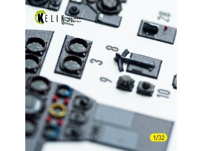 Messerschmitt Bf-110 D - Interior 3d Decals (For Dragon / Hobby 2000 Kits) - image 7