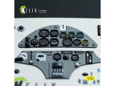 Henschel Hs-123 A-1 - Interior 3d Decals (For Icm Kits) - image 5
