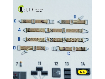 Junkers Ju-87 G Stuka - Interior 3d-decals (For Hasegawa Kits) - image 4