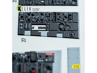 Mcdonnel Douglas F-4 C Phantom - Interior 3d-decals (For Tamiya Kits) - image 13