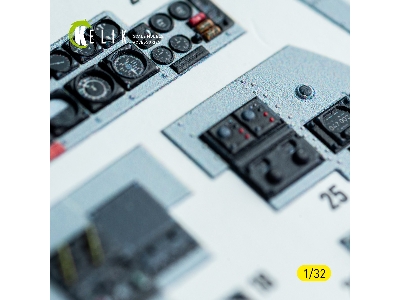 Mcdonnel Douglas F-4 C Phantom - Interior 3d-decals (For Tamiya Kits) - image 15