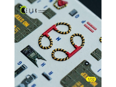 Mcdonnel Douglas F-4 D Phantom - Interior 3d-decals (For Tamiya Kits) - image 6