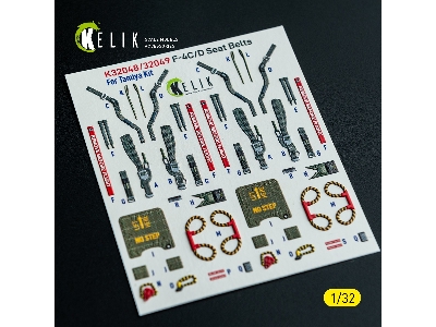 Mcdonnel Douglas F-4 D Phantom - Interior 3d-decals (For Tamiya Kits) - image 10