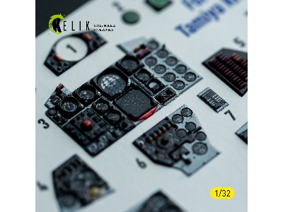 Mcdonnel Douglas F-4 D Phantom - Interior 3d-decals (For Tamiya Kits) - image 13