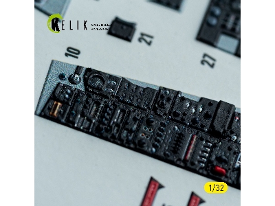 Mcdonnel Douglas F-4 D Phantom - Interior 3d-decals (For Tamiya Kits) - image 16