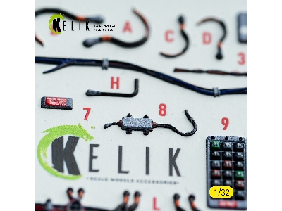 Mcdonnell Douglas F-15 C (Early) - Interior 3d-decals (For Tamiya Kits) - image 3