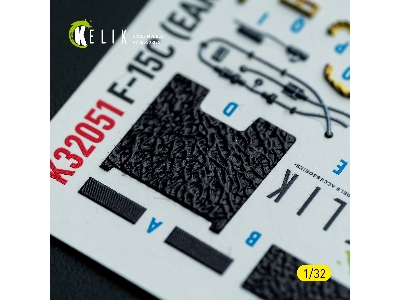 Mcdonnell Douglas F-15 C (Early) - Interior 3d-decals (For Tamiya Kits) - image 5