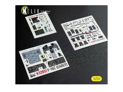 Mcdonnell Douglas F-15 C (Early) - Interior 3d-decals (For Tamiya Kits) - image 10