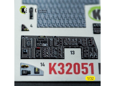 Mcdonnell Douglas F-15 C (Early) - Interior 3d-decals (For Tamiya Kits) - image 12