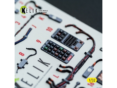 Mcdonnell Douglas F-15 C (Early) - Interior 3d-decals (For Tamiya Kits) - image 15