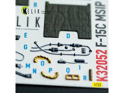 Mcdonnell Douglas F-15 C Msip Ii - Interior 3d-decals (For Tamiya Kits) - image 3