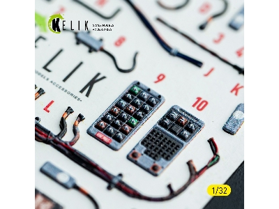 Mcdonnell Douglas F-15 C Msip Ii - Interior 3d-decals (For Tamiya Kits) - image 4