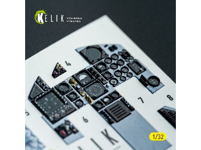 Mcdonnell Douglas F-15 C Msip Ii - Interior 3d-decals (For Tamiya Kits) - image 14