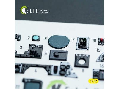 Grumman F-14 A Tomcat - Interior 3d-decals (For Tamiya Kits) - image 3